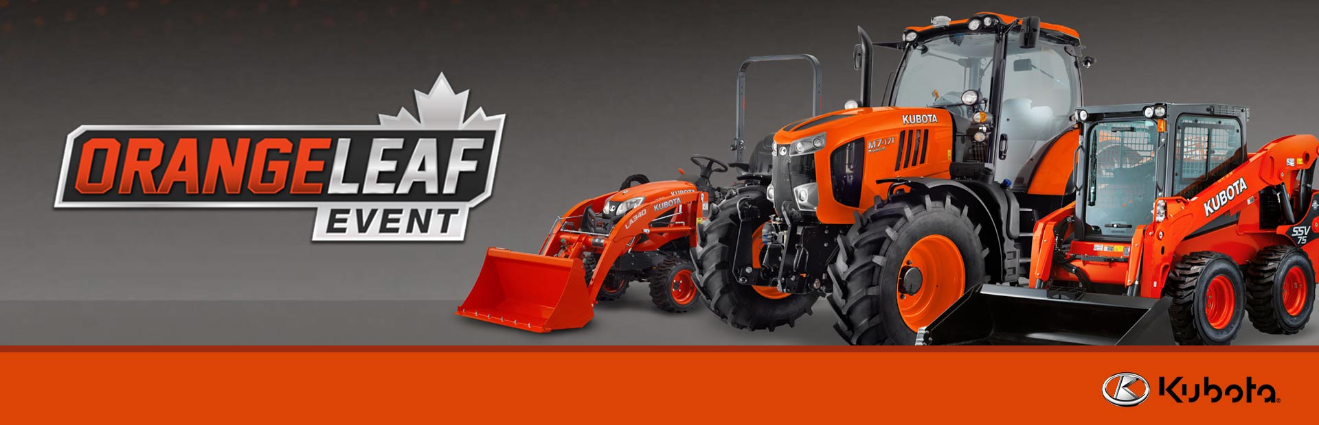 Kubota: Orange Leaf Event